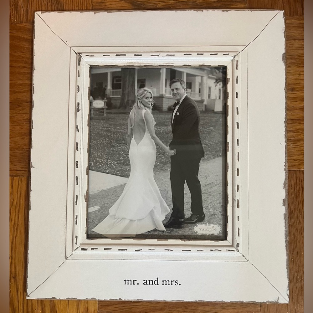 Frame Mr. & Mrs. Mud Pie Brand New 14x16